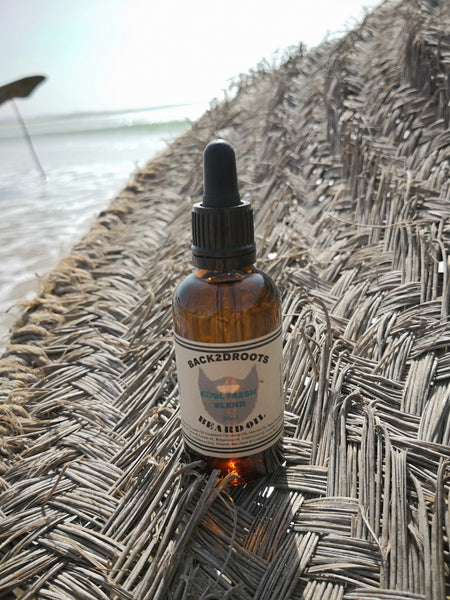 Beard Oil Cool fresh blend - skincare - Back2dRoots 