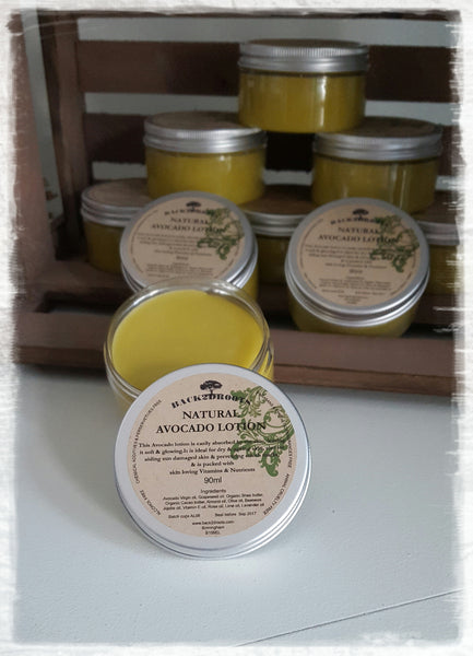 Natural Organic Avocado Lotion 90ml - skincare - Back2dRoots
