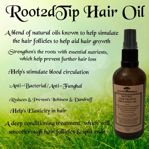 Natural Hair growth aid oil
