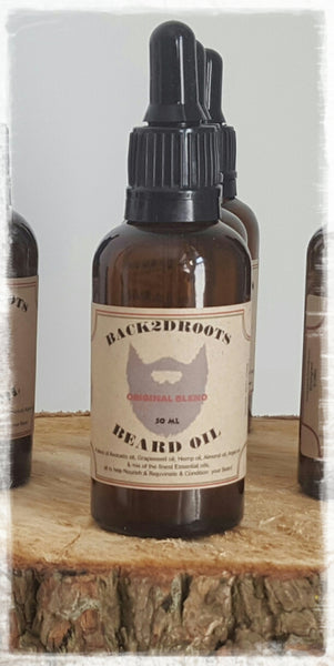 Beard Oil Original - skincare - Back2dRoots 